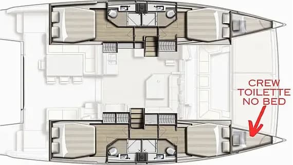 Planul punții pentru Bali 4.3 in Castellammare di Stabia / Marina di Stabia