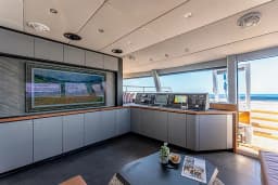 Catamaran in Lavrion Main Port thumbnail 15