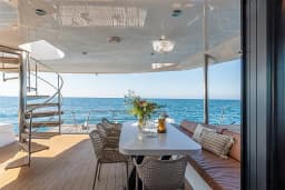 Catamaran in Lavrion Main Port thumbnail 18