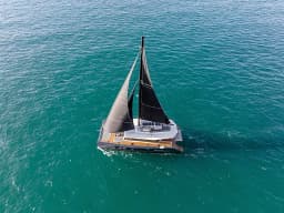 Catamaran in Lavrion Main Port thumbnail 6
