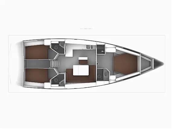 Bavaria 46 Cruiser in Fethiye / Yacht Club Mai - Photo 3