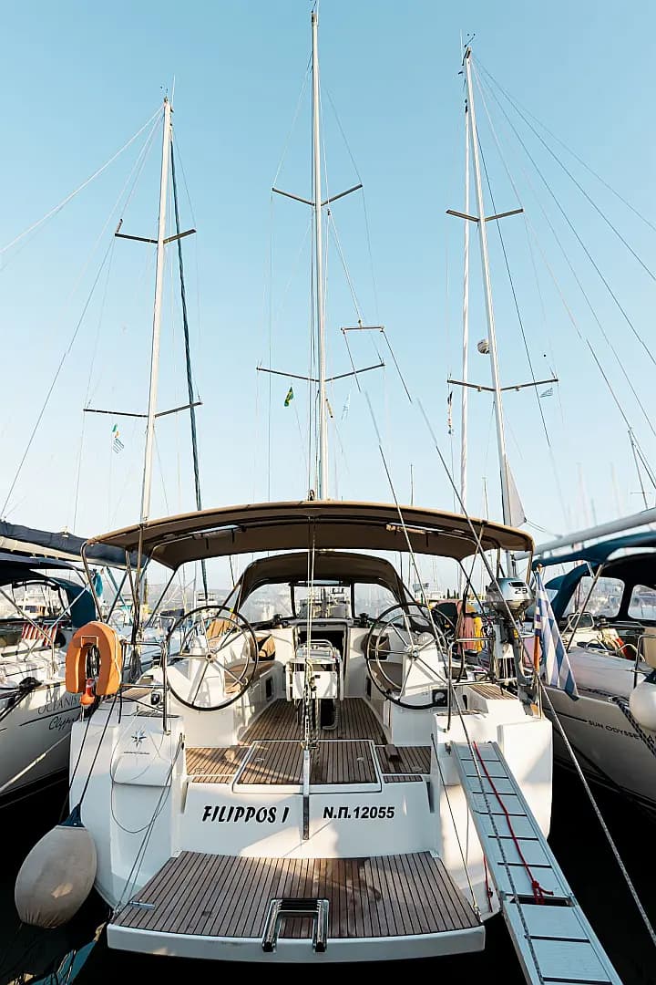 Sun Odyssey 479 in Lefkada / D-Marin Marina Lefkas - Photo 3