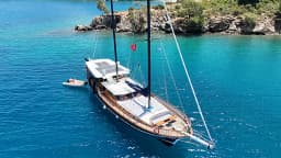 Gulet in Fethiye port thumbnail 13