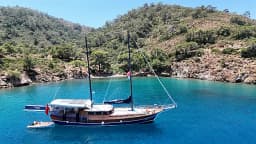 Gulet in Fethiye port thumbnail 7