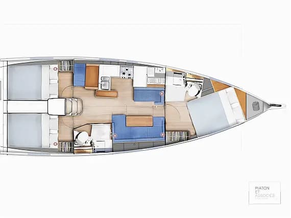 Sun Odyssey 410 in Skopelos / Elios / Neo Klima - Photo 2