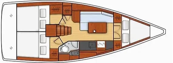 Oceanis 35.1 in Castiglioncello / Marina Cala de' Medici - Photo 2