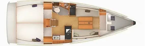 Sun Odyssey 349 in Nea Peramos - Attica / Nea Peramos - Photo 2