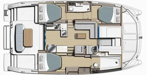 Leopard 40 PC in Corfu / Gouvia / D-Marin Marina Gouvia - Photo 2