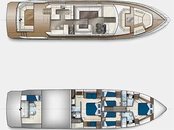 Galeon 680 Fly in Dubrovnik / Marina Frapa Dubrovnik - Photo 2