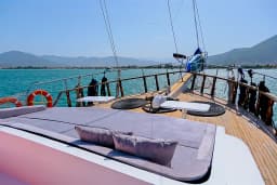 Gulet in Fethiye port thumbnail 12
