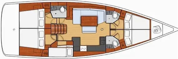 Oceanis 48 in Sicily / Marsala Marina - Photo 2