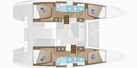 Lagoon 42 in Mykonos / Tourlos Marina - Photo 2