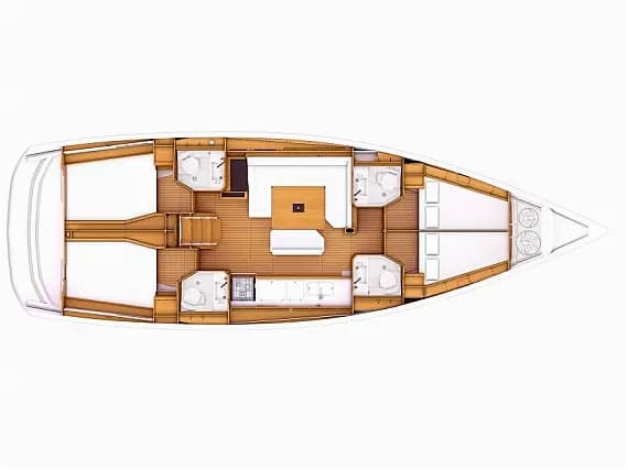 Sun Odyssey 479 in Puntone / Marina di Scarlino - Photo 2