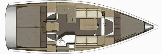 Dufour 350 Grand Large in Primošten / Marina Kremik - Photo 2