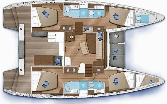 Lagoon 42 in Fethiye / Yacht Club Mai - Photo 2