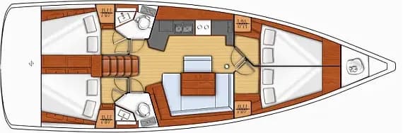 Oceanis 45 in Split / ACI Marina Split - Photo 3