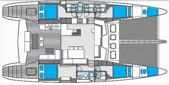 Sunreef 62 in Isla Aguja Cabins San Blas - Photo 2