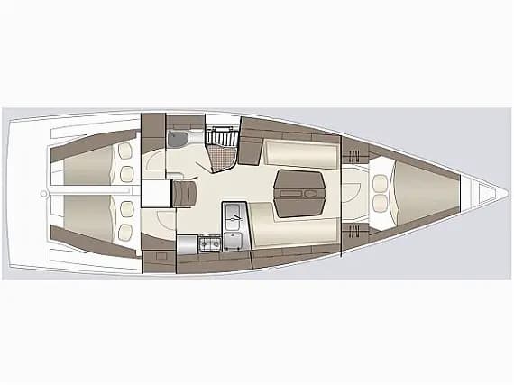 Dehler 38 in Krk / Punat / Marina Punat - Photo 2