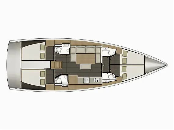 Dufour 460 Grand Large in Athens / Alimos Marina - Photo 2