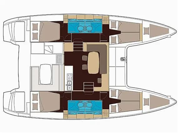 Lagoon 400 S2 in Mykonos / Tourlos Marina - Photo 2