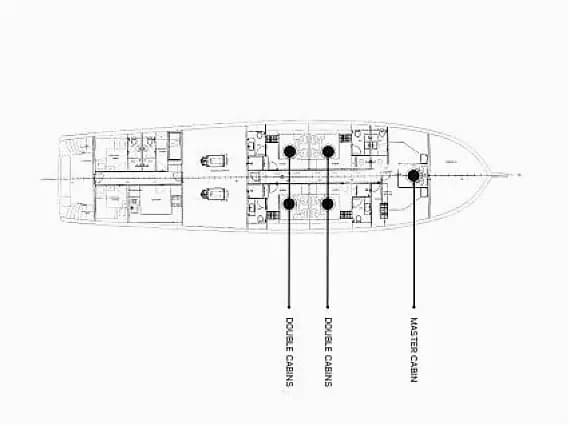 Motoryacht in Fethiye port - Photo 2