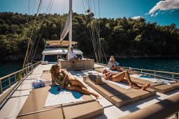 Motoryacht in Fethiye port thumbnail 17