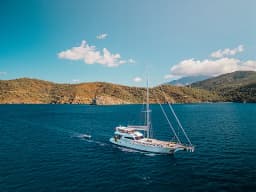 Motoryacht in Fethiye port thumbnail 20