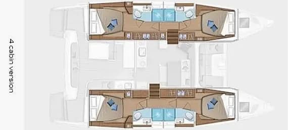 Lagoon 46 in Marmaris / Albatros Marina - Photo 2