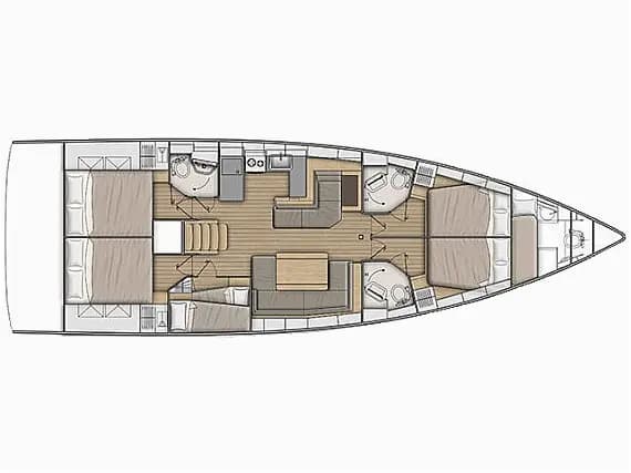 Oceanis 51.1 in Corfu / Gouvia / D-Marin Marina Gouvia - Photo 2