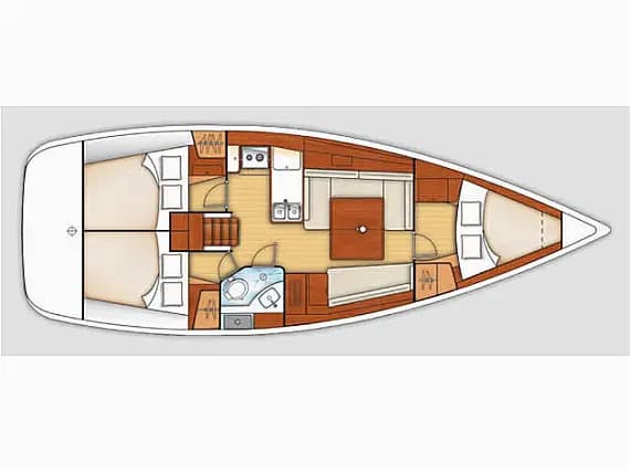Oceanis 37 in Paros port - Photo 2