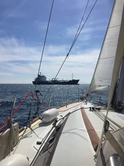 Oceanis 37 in Paros port thumbnail 4