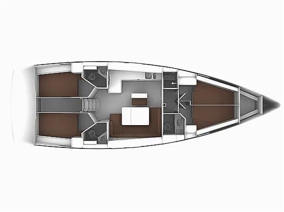 Bavaria 46 Cruiser in Murter / Marina Hramina - Photo 2