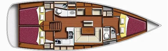 Sun Odyssey 409 in Athens / Marina Delta Kallithea - Photo 2
