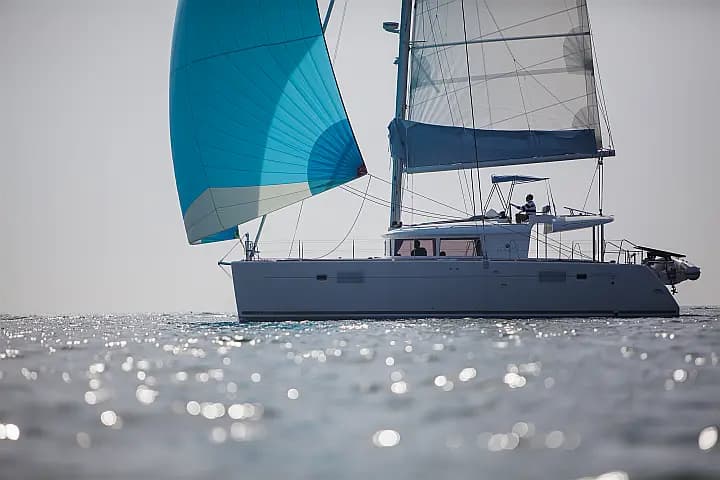 Lagoon 450 in Corsica / Propriano / Port of Propriano - Photo 4