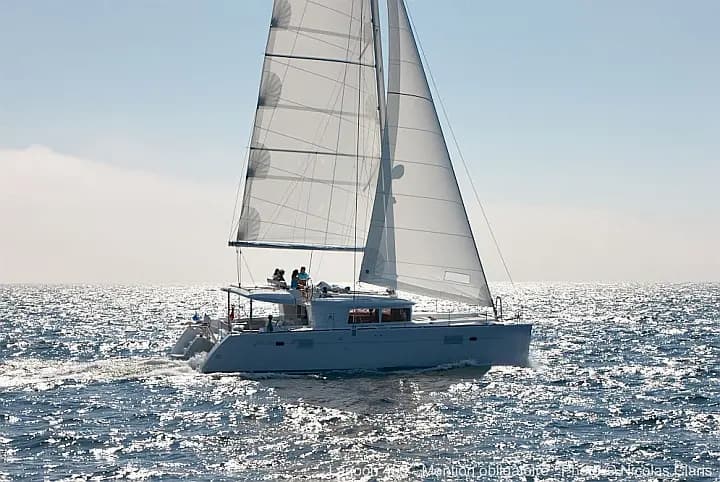 Lagoon 450 in Corsica / Propriano / Port of Propriano - Photo 5