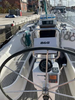 Delphia 40 in Altefähr Harbor thumbnail 6