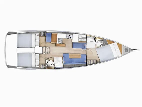 Sun Odyssey 410 in Marmaris / Netsel Marmaris Marina - Photo 2