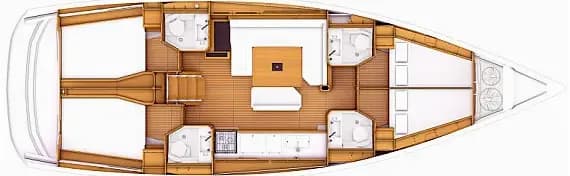 Sun Odyssey 479 in Mykonos / Tourlos Marina - Photo 2