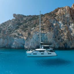 Lagoon 46 in Paros port thumbnail 6