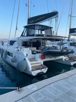 Lagoon 46 in Paros port thumbnail 8