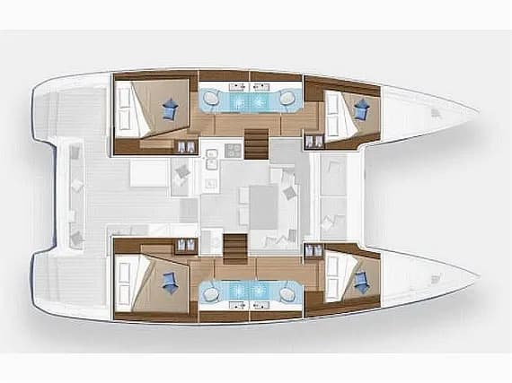 Lagoon 40 in Eden Island / Mahe, Victoria / Eden Island Marina - Photo 3