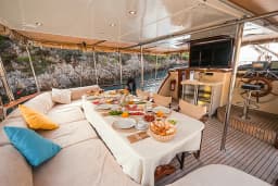 Gulet in Fethiye port thumbnail 14