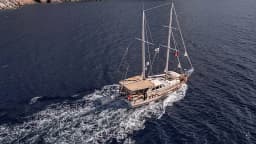 Gulet in Fethiye port thumbnail 3