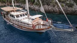 Gulet in Fethiye port thumbnail 5