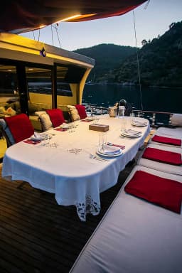 Gulet in Fethiye port thumbnail 17