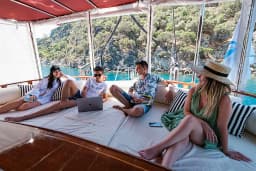 Gulet in Fethiye port thumbnail 20