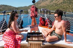 Gulet in Fethiye port thumbnail 21
