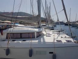 Lagoon 421 in Marmaris Yacht Marina thumbnail 4