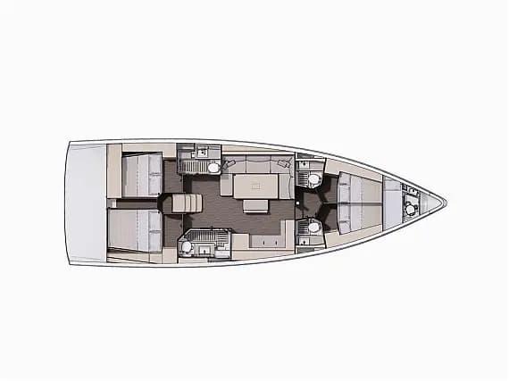 Dufour 470 in Rhodes New Marina - Photo 2