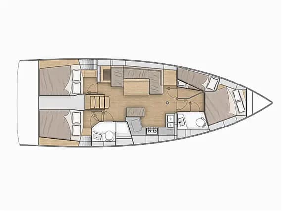 Oceanis 40.1 in Castiglioncello / Marina Cala de' Medici - Photo 2